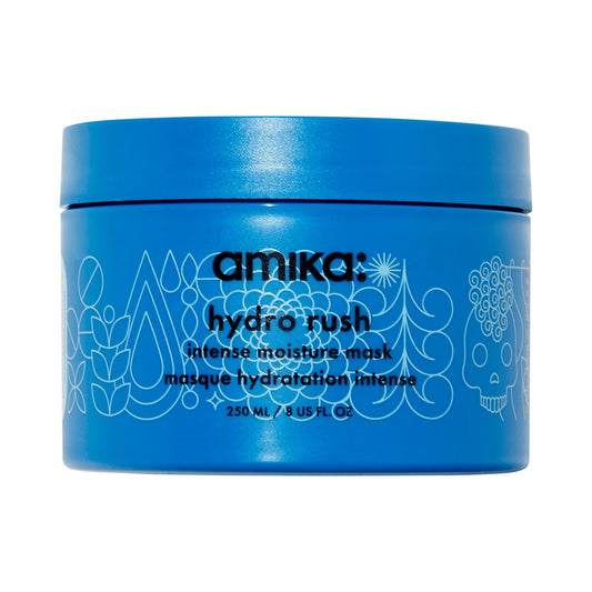 Amika Hydro Rush Intense Moisture Hair Mask with Hyaluronic Acid - 8 oz